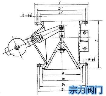 XH40X-8型钟型卸灰阀,手动钟型卸灰阀,钟式卸灰阀_厂家_价格_尺寸_技术参数