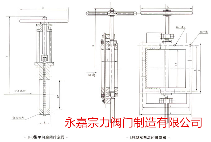 LPD/S单（双）向启闭排灰阀