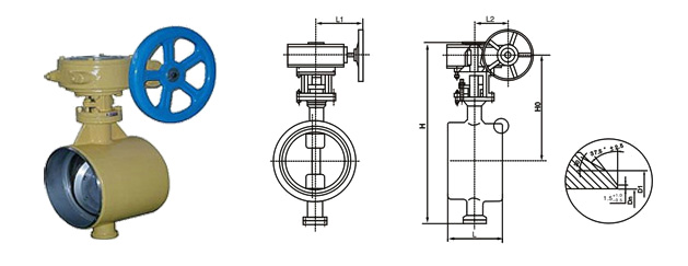 大口径对焊蝶阀,硬密封焊接蝶阀,不锈钢焊接蝶阀,三偏心焊接蝶阀